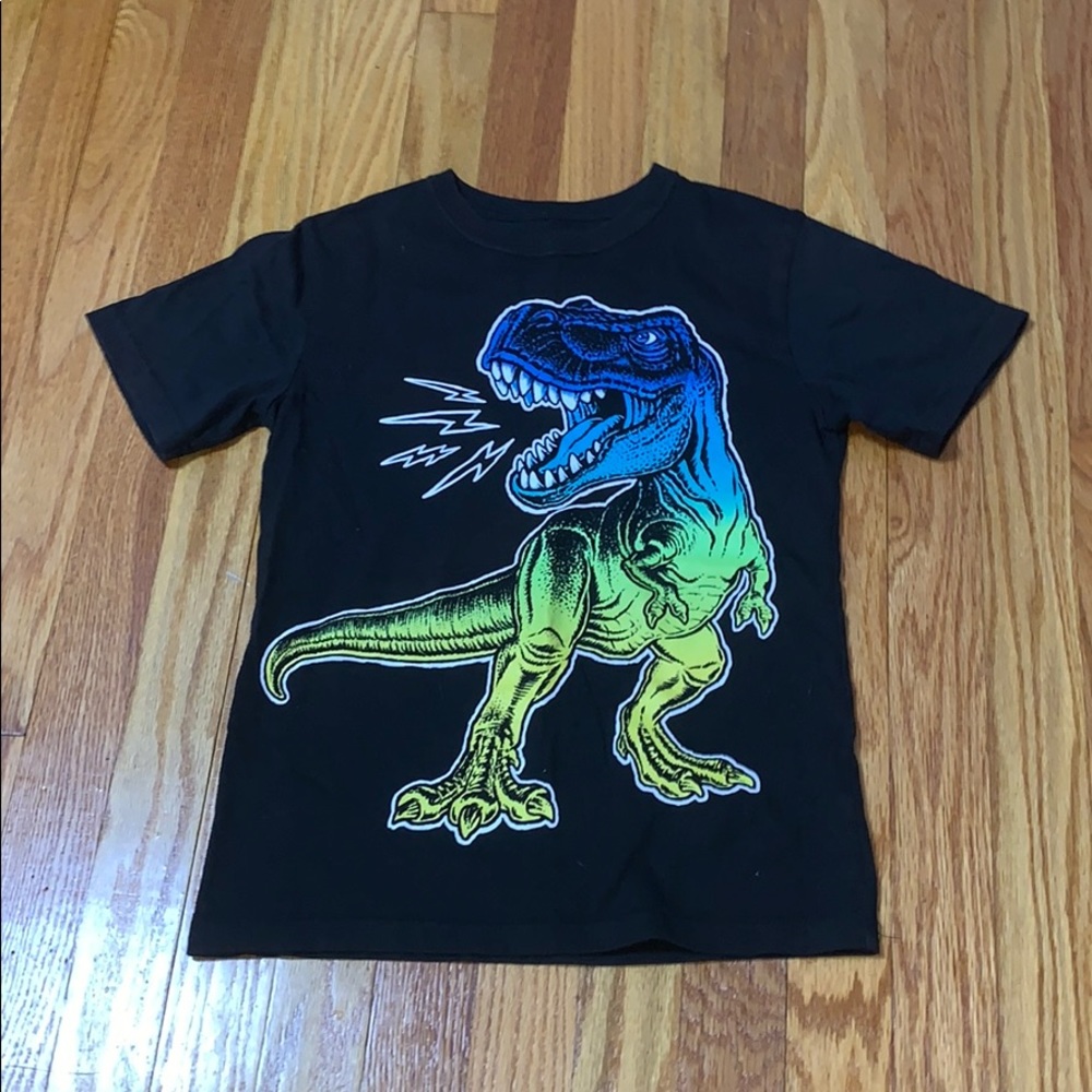 Black dinosaur T-shirt